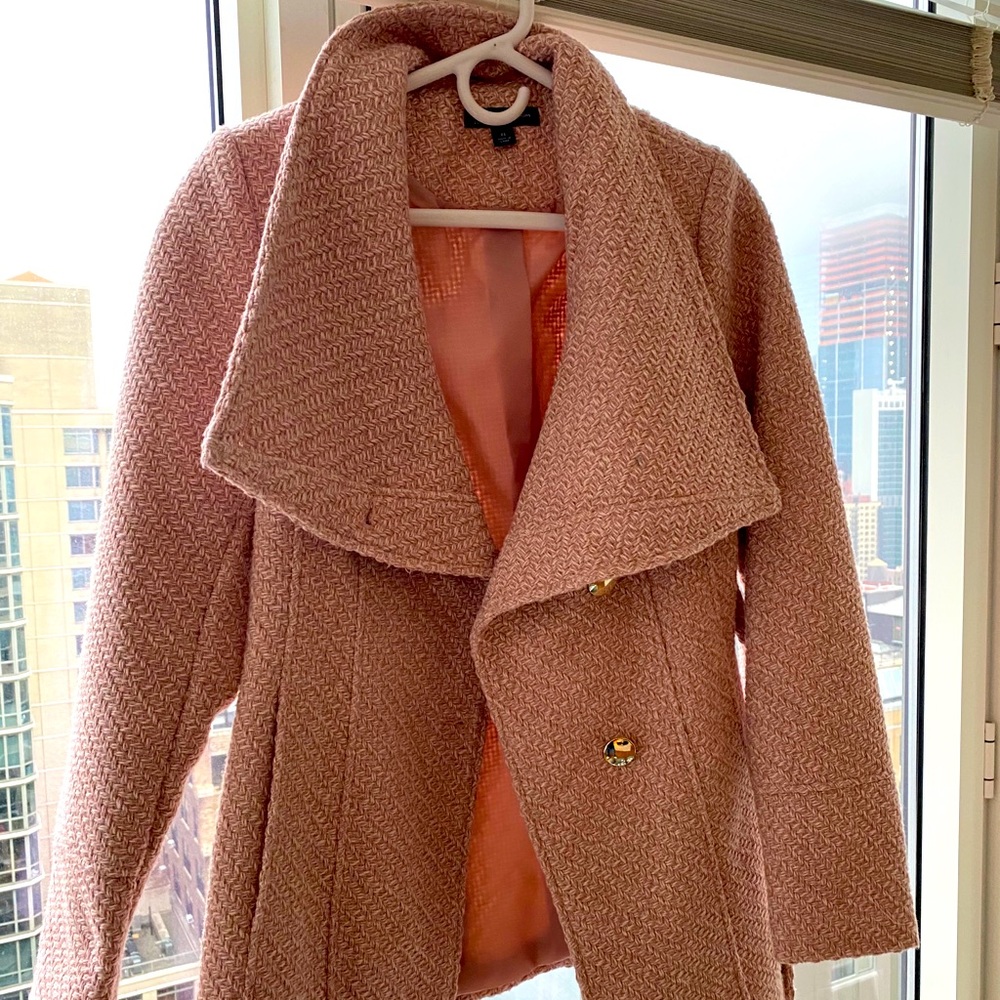Pink (blush) winter coat